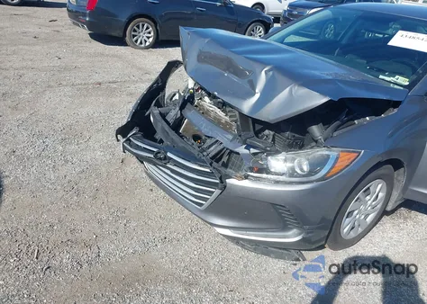 2018 Hyundai Elantra Se from USA, damaged, VIN 5NPD74LF8JH353661